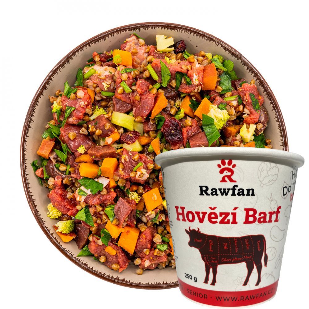 Rawfan HOVĚZÍ BARF senior